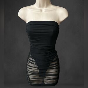 Sexy Ruched Mini Dress